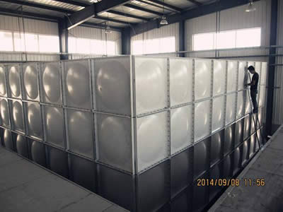 温江玻璃钢拼装水箱